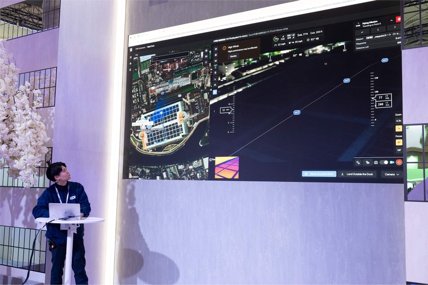 During the presentation